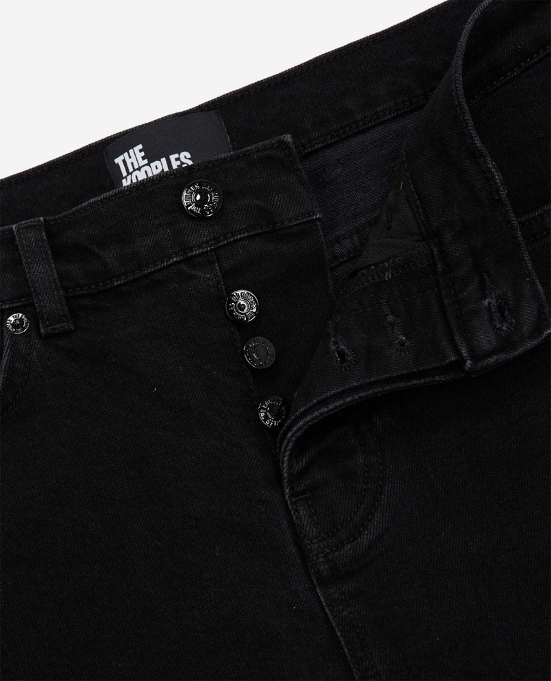 The Kooples - Vaqueros Slim Black Delave - Hombre