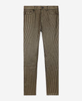 The Kooples - Pantalon Slim - Noir Et Doré - Homme