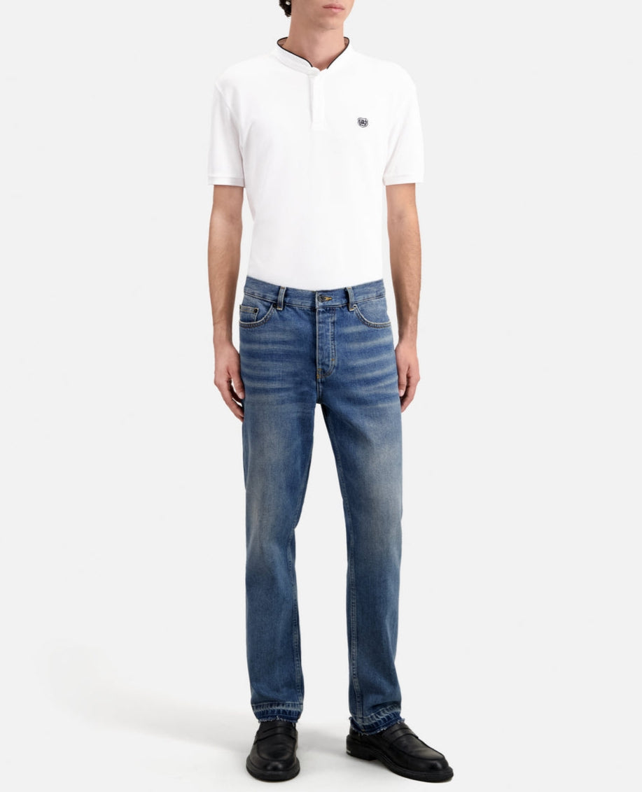 The Kooples - Men's Distressed Jeans with Unstitched Hem