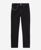 The Kooples - Black Slim Jeans With Chain - Men