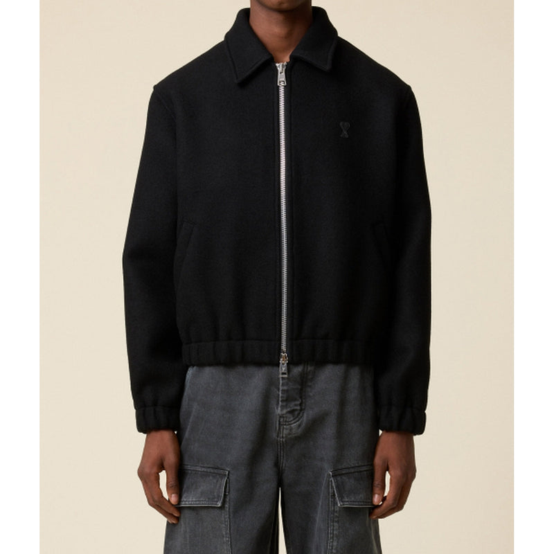 Ami Paris - Adc Zipped Jacket - Black/001