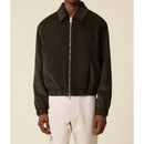 Ami Paris - Adc Zipped Jacket - Dark Coffee/221