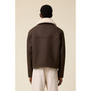 Ami Paris - Short Jacket - Dark Coffee/221