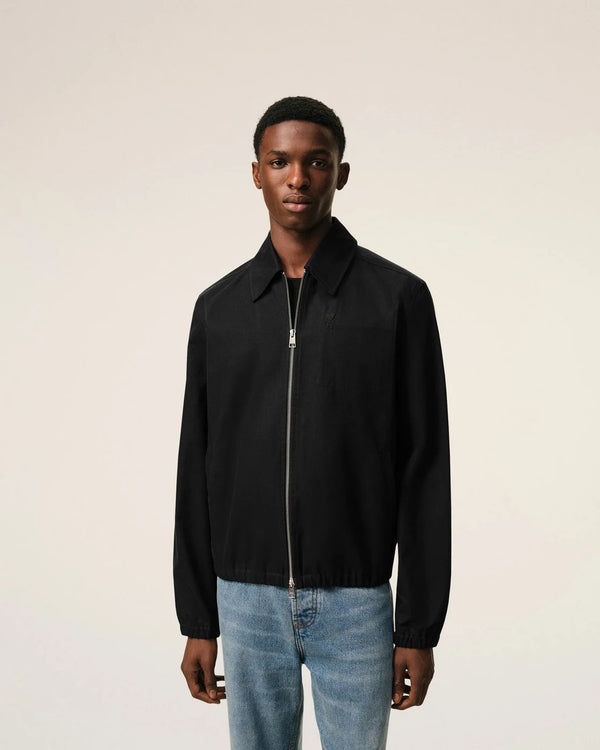 Ami Paris - Chaqueta de algodón con cremallera Ami De Coeur
