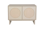 Twin 2 Doors - Sideboard - Acacia wood - Gray