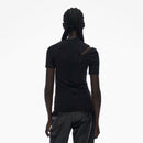 Top Slash - Noir - Femme