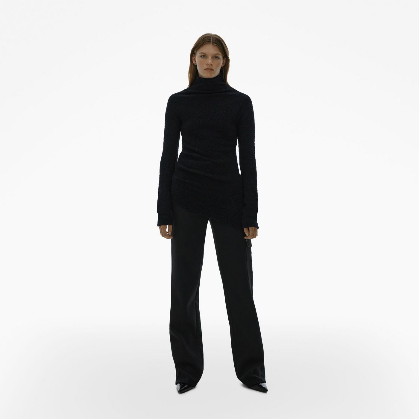 Pull Deal Long - Noir - Femme