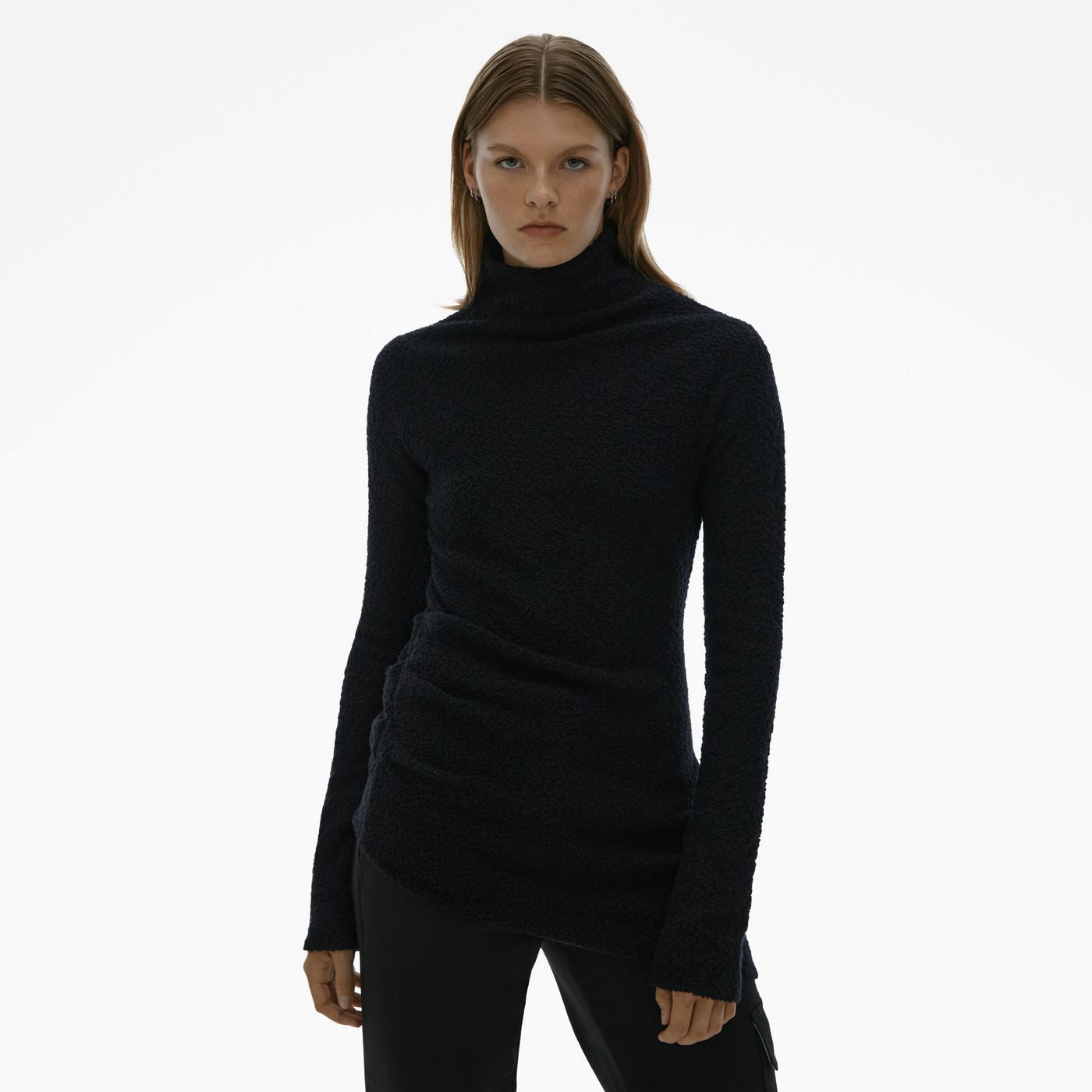 Pull Deal Long - Noir - Femme