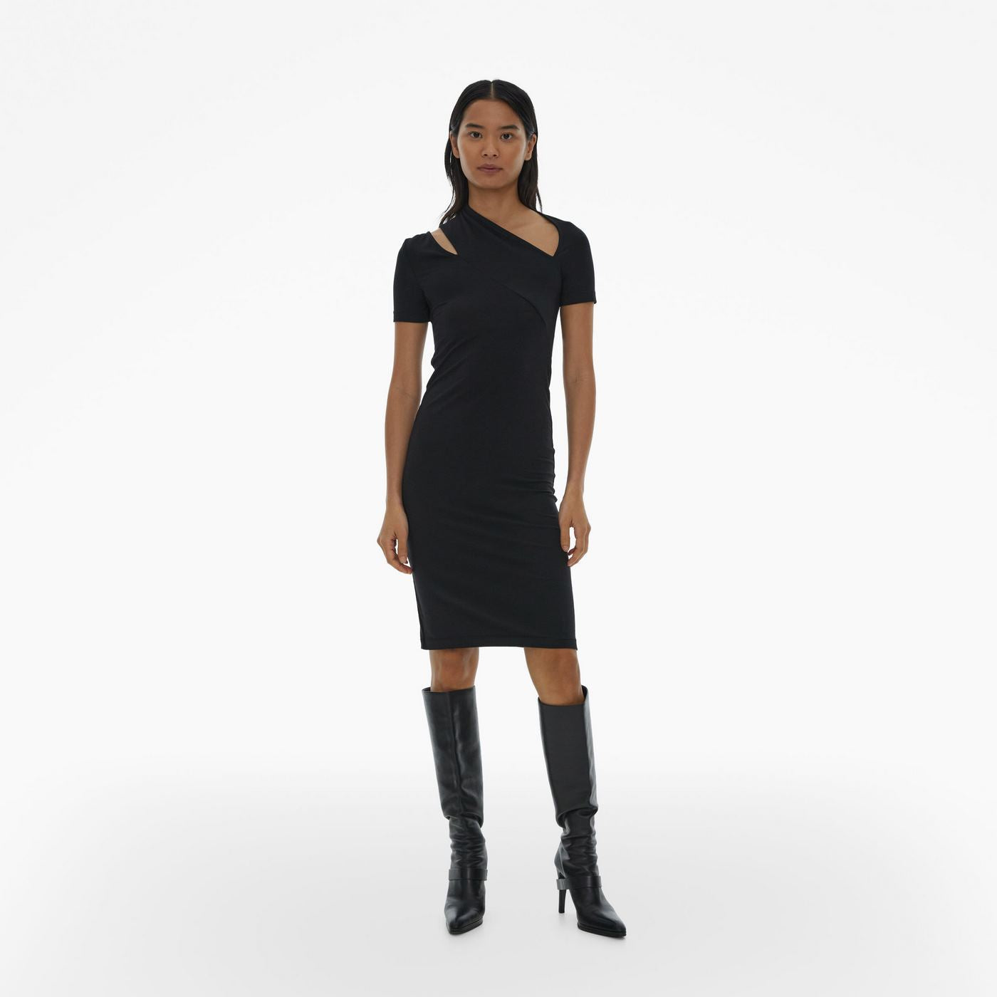 Robe Slash - Noir - Femme