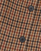 The Kooples - Manteau Laine Camel Carreaux Droit - Homme