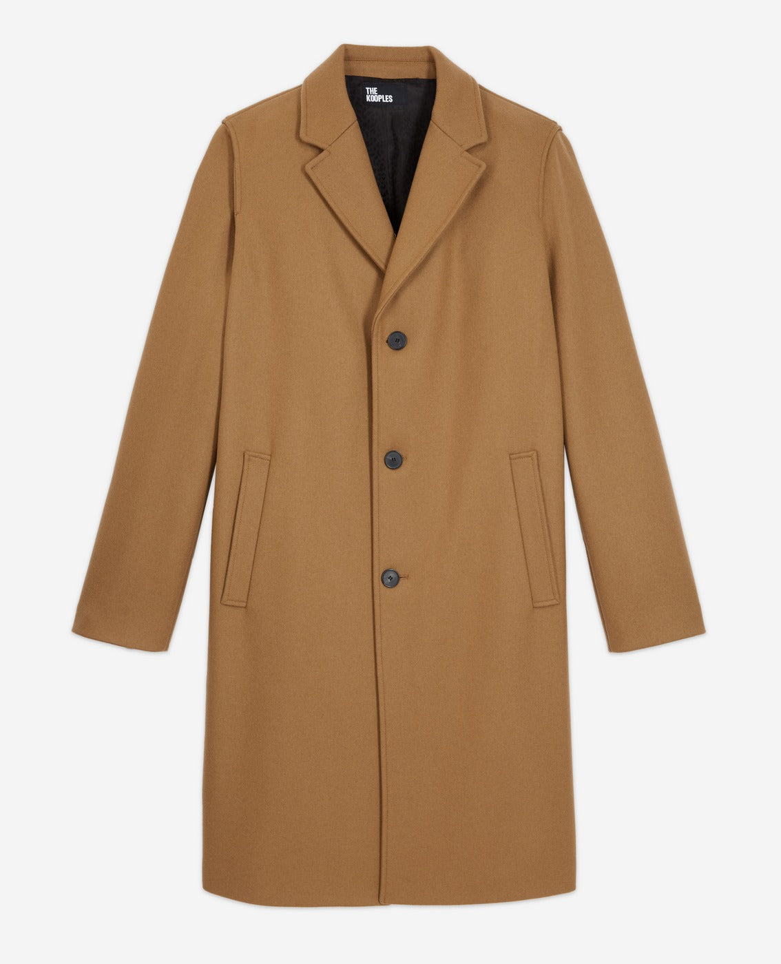 Wool Coat - Camel - Men