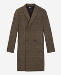 The Kooples - Long Double-Breasted Herringbone Coat - Men