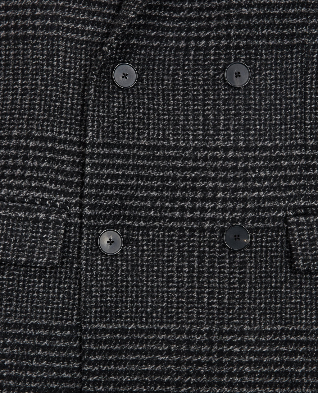 The Kooples - Manteau Long Croise Motif Chevrons - Homme