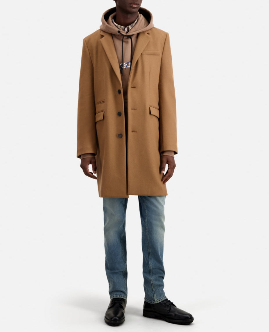 The Kooples - Wool Coat - Beige - Men