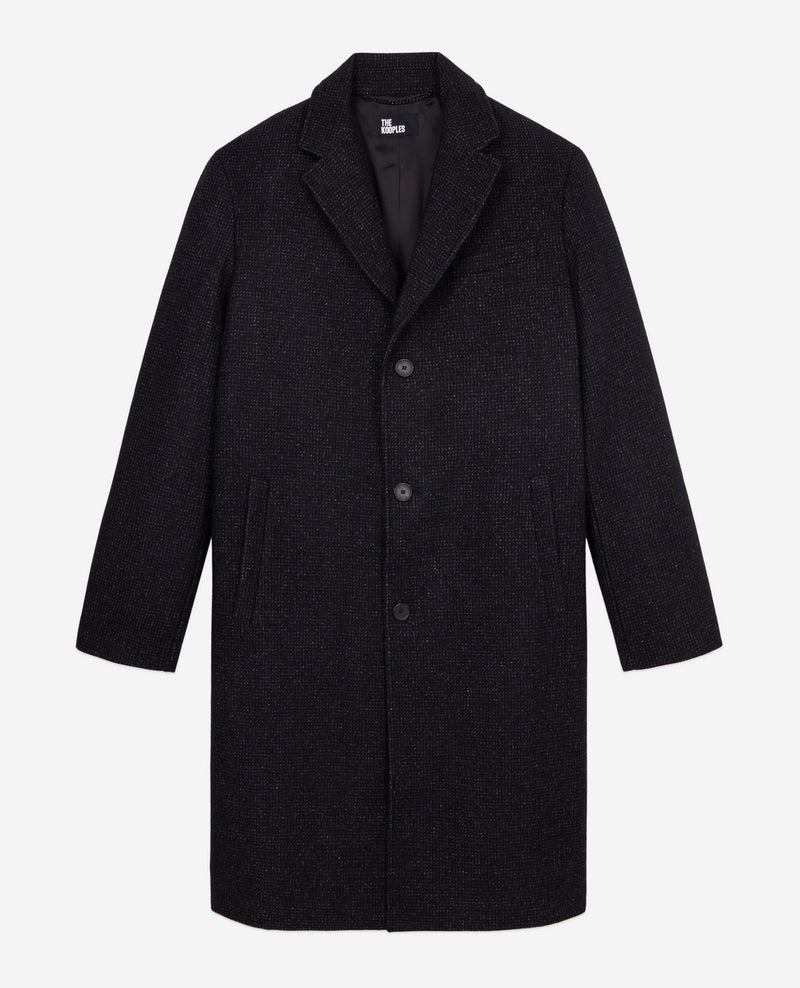 The Kooples - Abrigo de lana - Antracita - Hombre