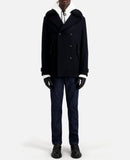 Chaquetón con cuello de piel extraíble - Hombre