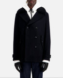 Chaquetón con cuello de piel extraíble - Hombre