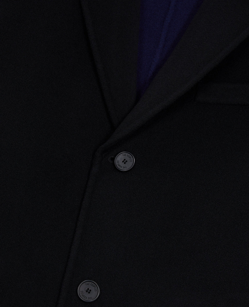 The Kooples - Manteau En Laine - Noir - Homme