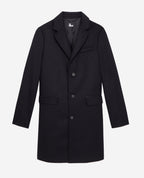 The Kooples - Manteau En Laine - Noir - Homme