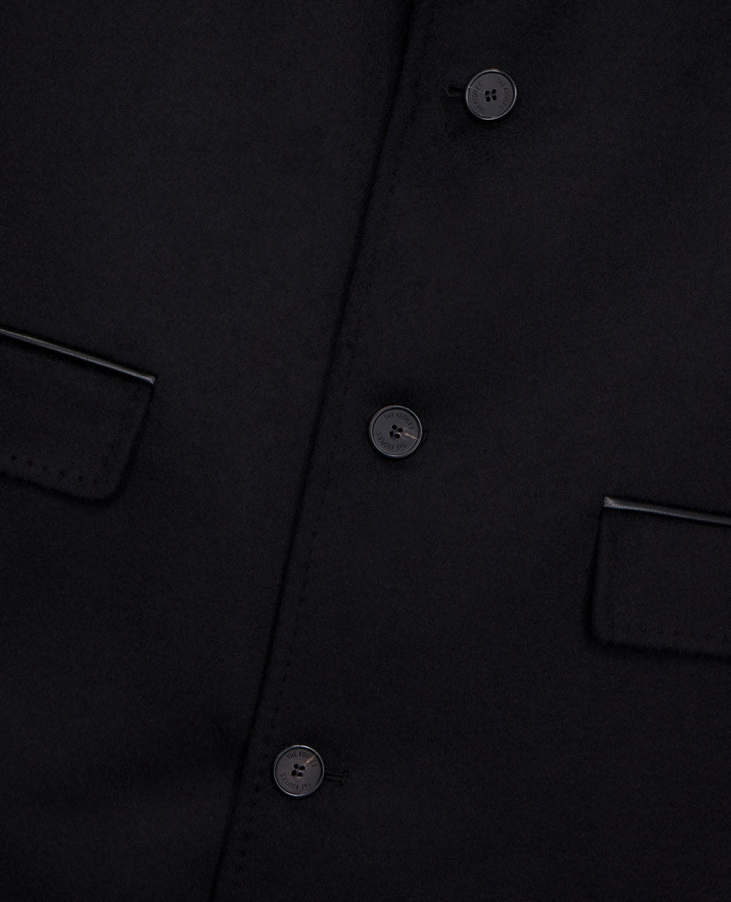 The Kooples - Manteau En Laine - Noir - Homme