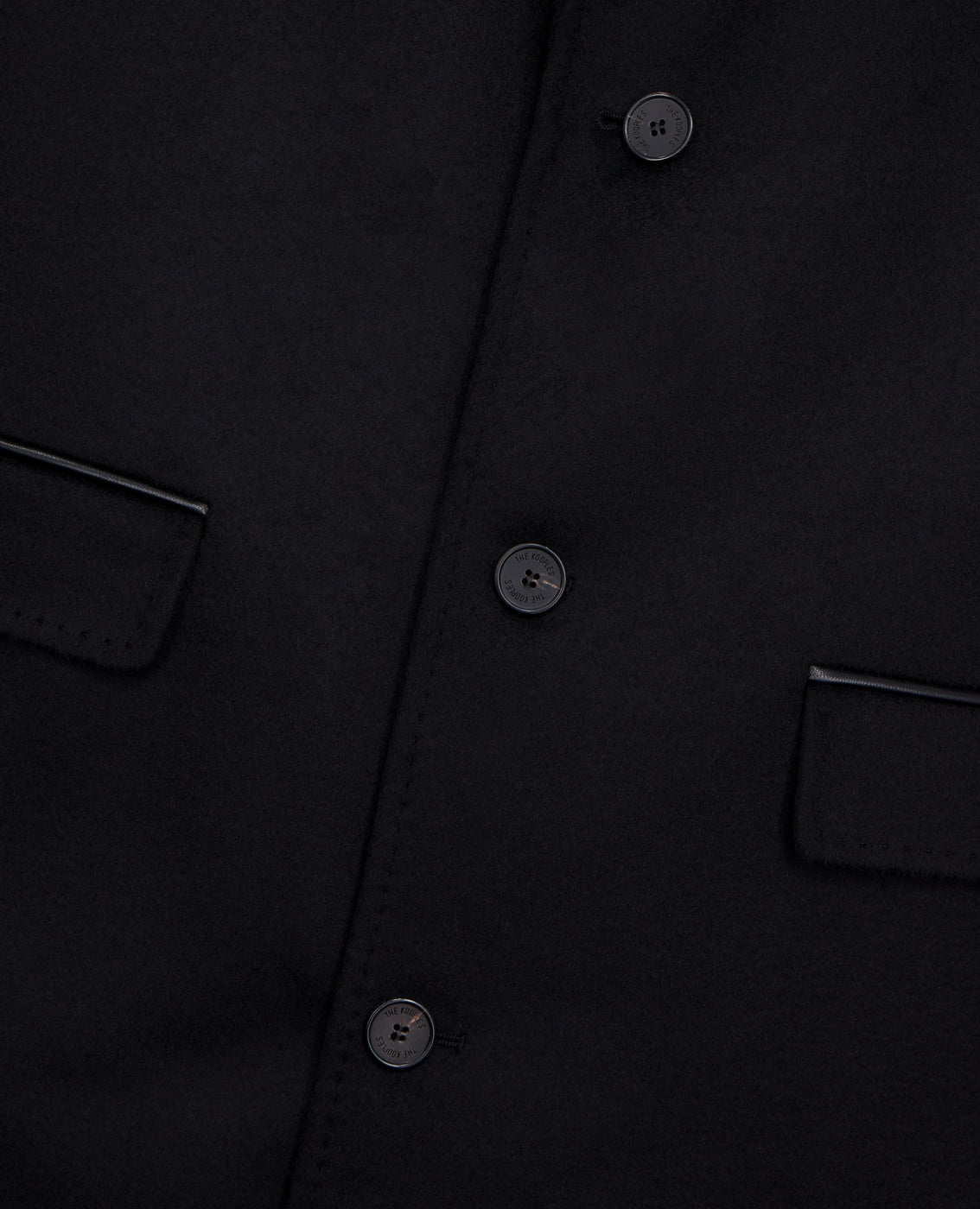 The Kooples - Manteau En Laine - Noir - Homme