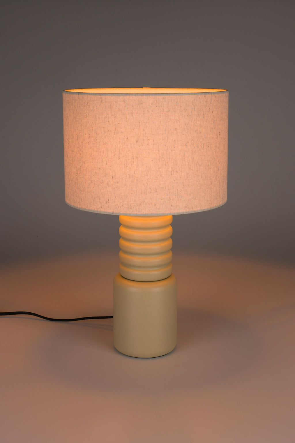 Six - Table Lamp - Iron - Beige