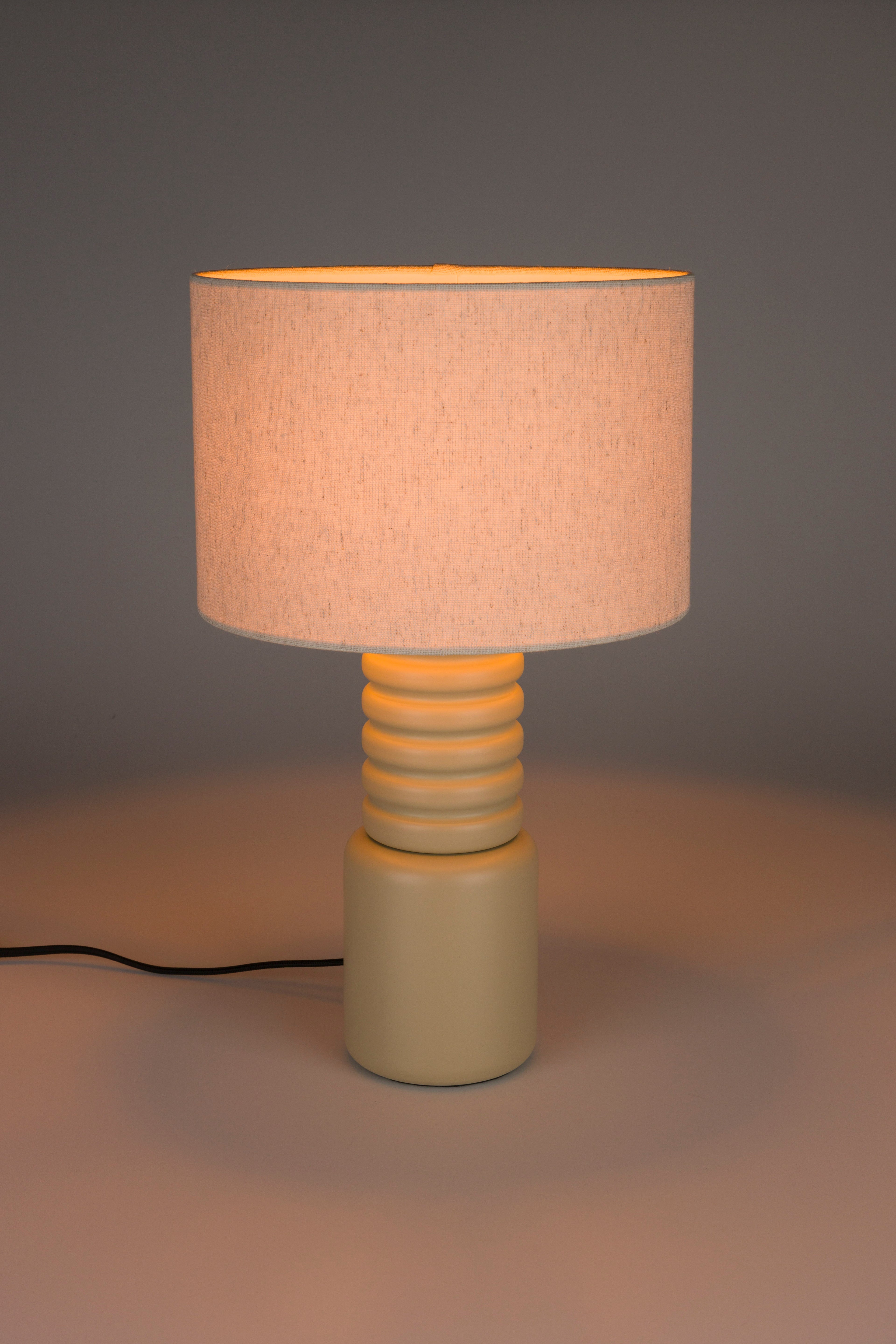 Six - Table Lamp - Iron - Beige
