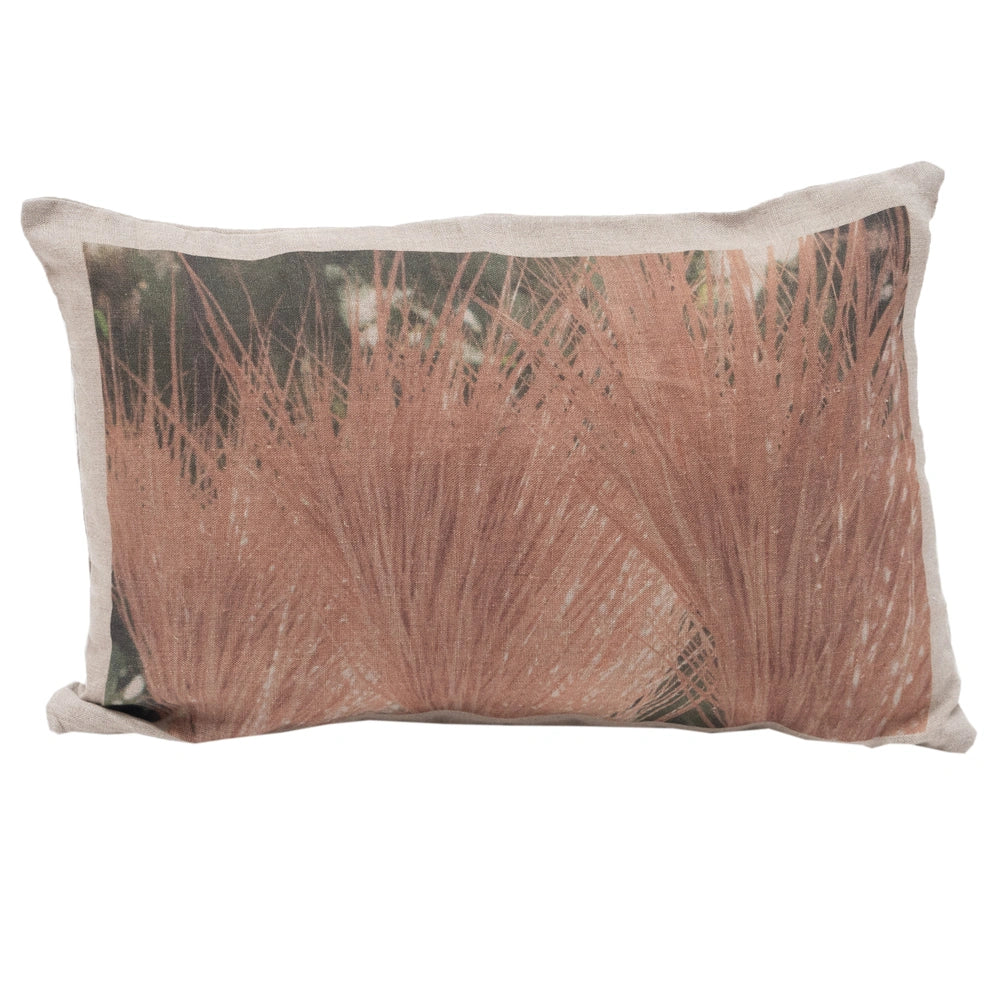 Housse De Coussin En Lin Lavé Hnatureinside - Paille