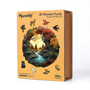 Puzzle En Bois Adulte - Rivière D'Automne