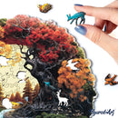 Puzzle En Bois Adulte - Rivière D'Automne