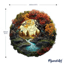 Puzzle En Bois Adulte - Rivière D'Automne