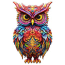 Puzzle En Bois Adulte - Chouette Radieuse