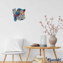 Puzzle En Bois Adulte - Oiseau Bleu Sur La Branche