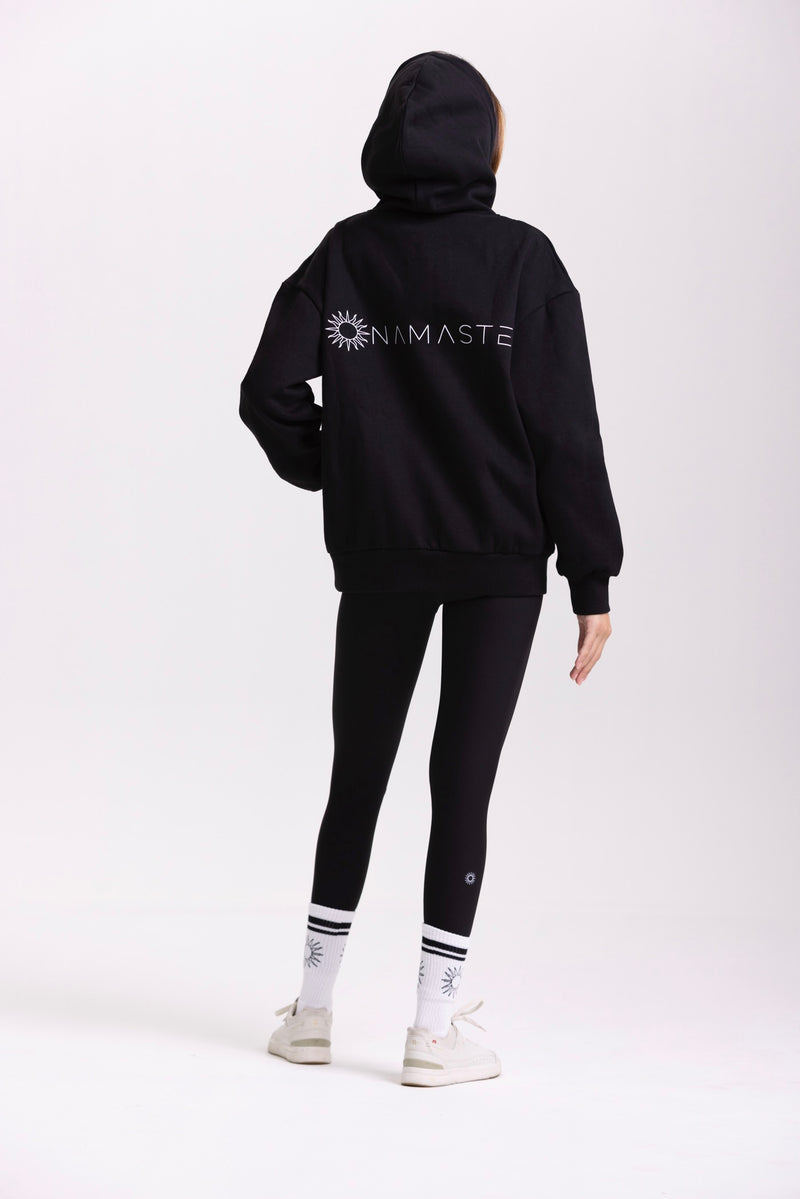 Hoodie Capuche Tara - Noir - Femme