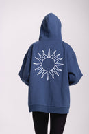 Flow Hoodie - Blue - Woman