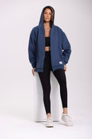 Flow Hoodie - Blue - Woman