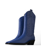 Botines Holly Leaves - Azul