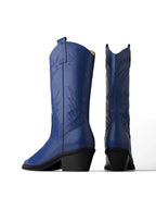 Botines Holly Leaves - Azul