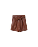 Pantalones cortos de chocolate de acebo