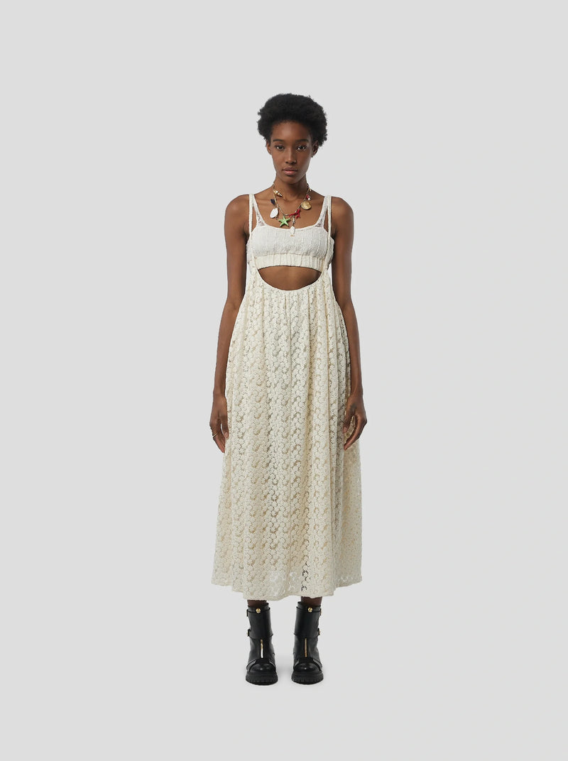 Robe Holly In Albatre Lace