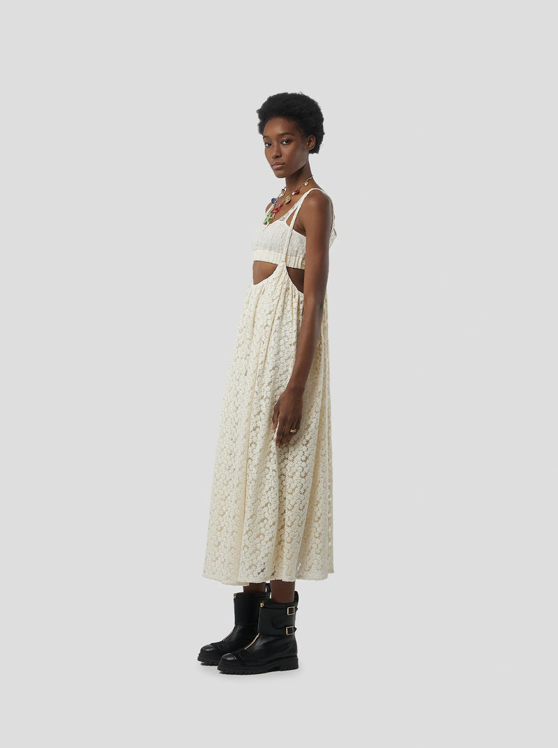 Robe Holly In Albatre Lace