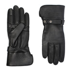 Hooper Gloves - Black Touchscreen - Alpaca Lining - Men