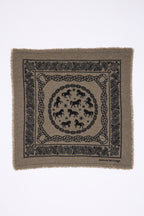 BANDANA/HORSE/LEDBURRY/BLACK-M-54*54CM