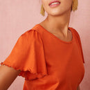 Camiseta Houmza - Naranja Brulée
