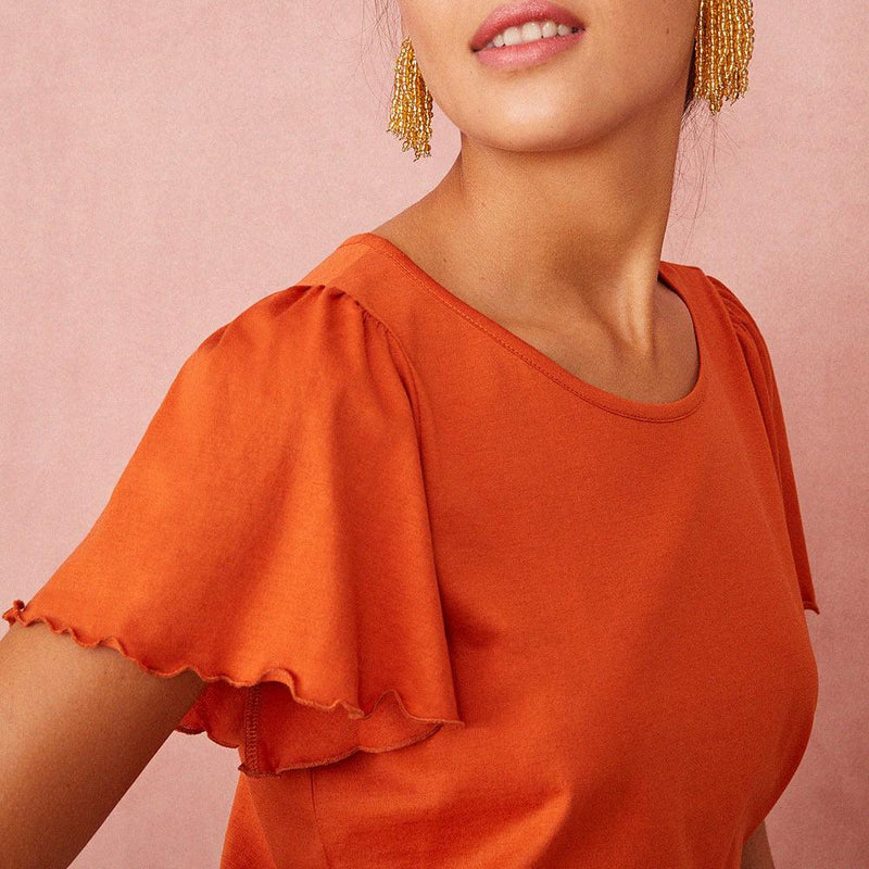 Camiseta Houmza - Naranja Brulée