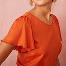 Camiseta Houmza - Naranja Brulée