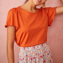 Camiseta Houmza - Naranja Brulée