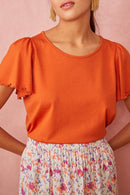 Camiseta Houmza - Naranja Brulée