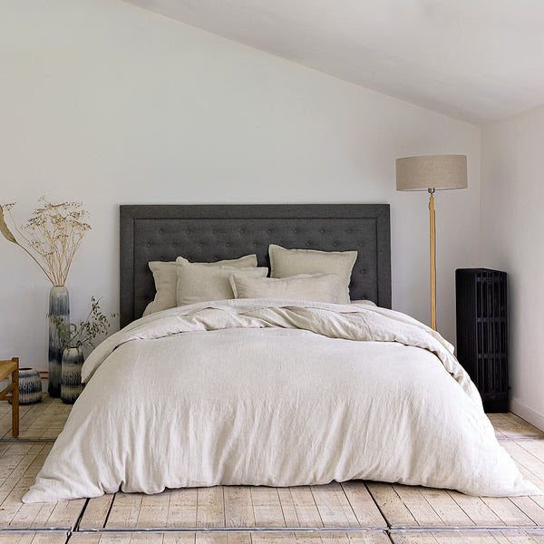 Housse De Couette - Lin Lave - Naturel