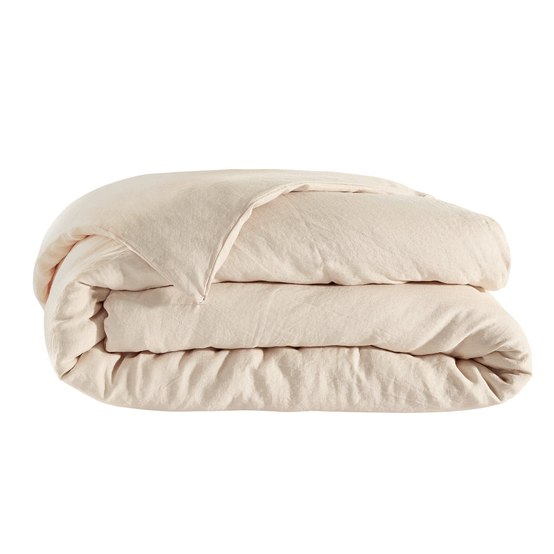 Housse De Couette - Lin Lave - Naturel